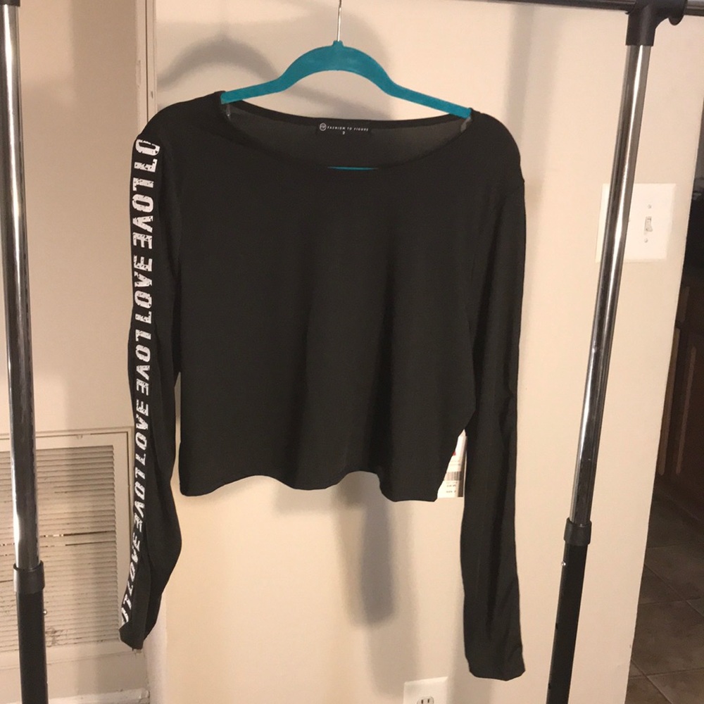 Plus size crop top